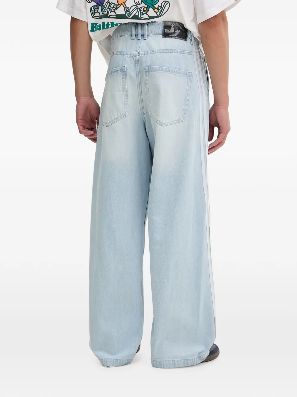 adidas Adilenium Season 5 pleated jeans Blauw