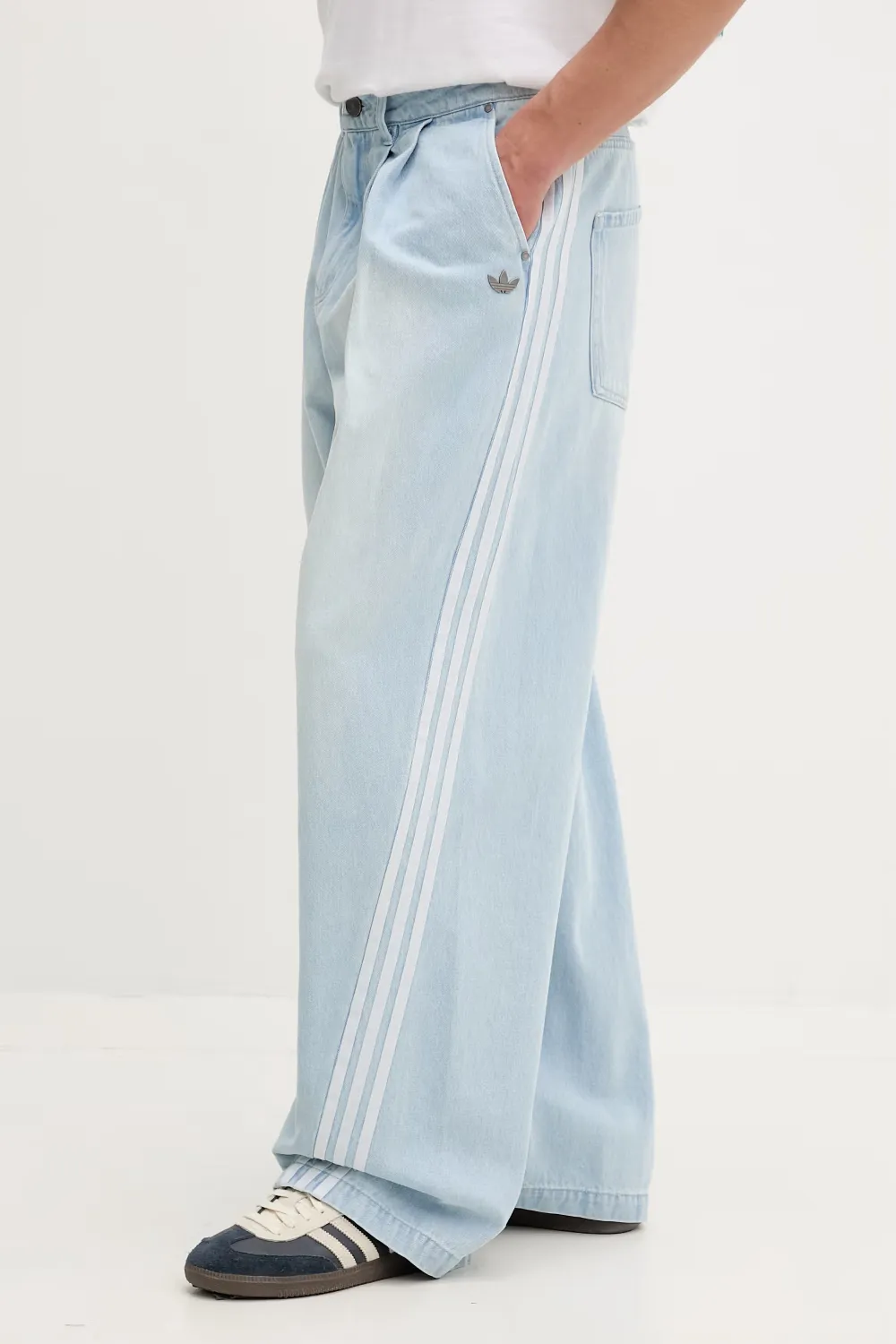 adidas Adilenium Season 5 pleated jeans Blauw