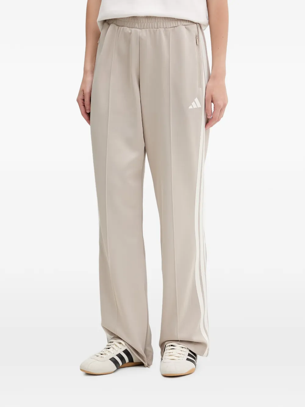 adidas side-stripe track pants - Toni neutri