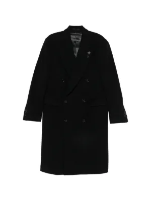 Rick Owens Blixa Jumbo Mac ハーネスディテール コート | ブラック