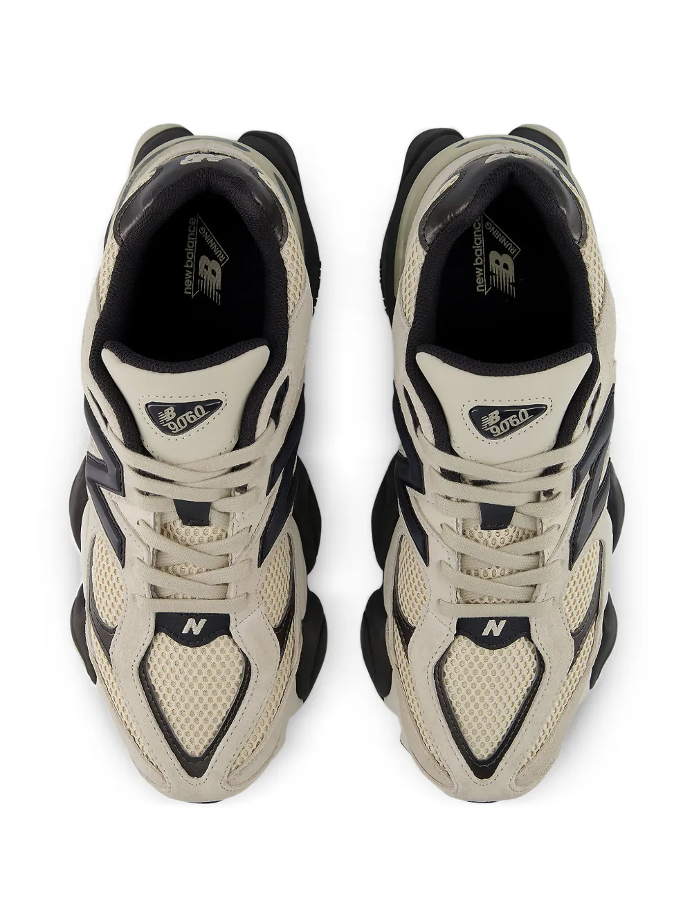 New Balance 9060 panelled sneakers Beige