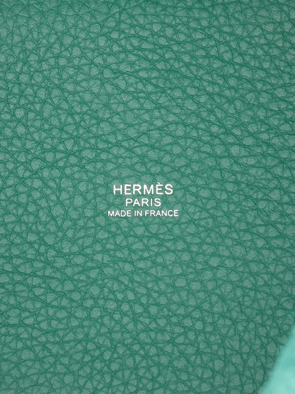 Hermès Pre-owned 2024 Clemence Picotin Lock 18 Handbag in Green, view 5