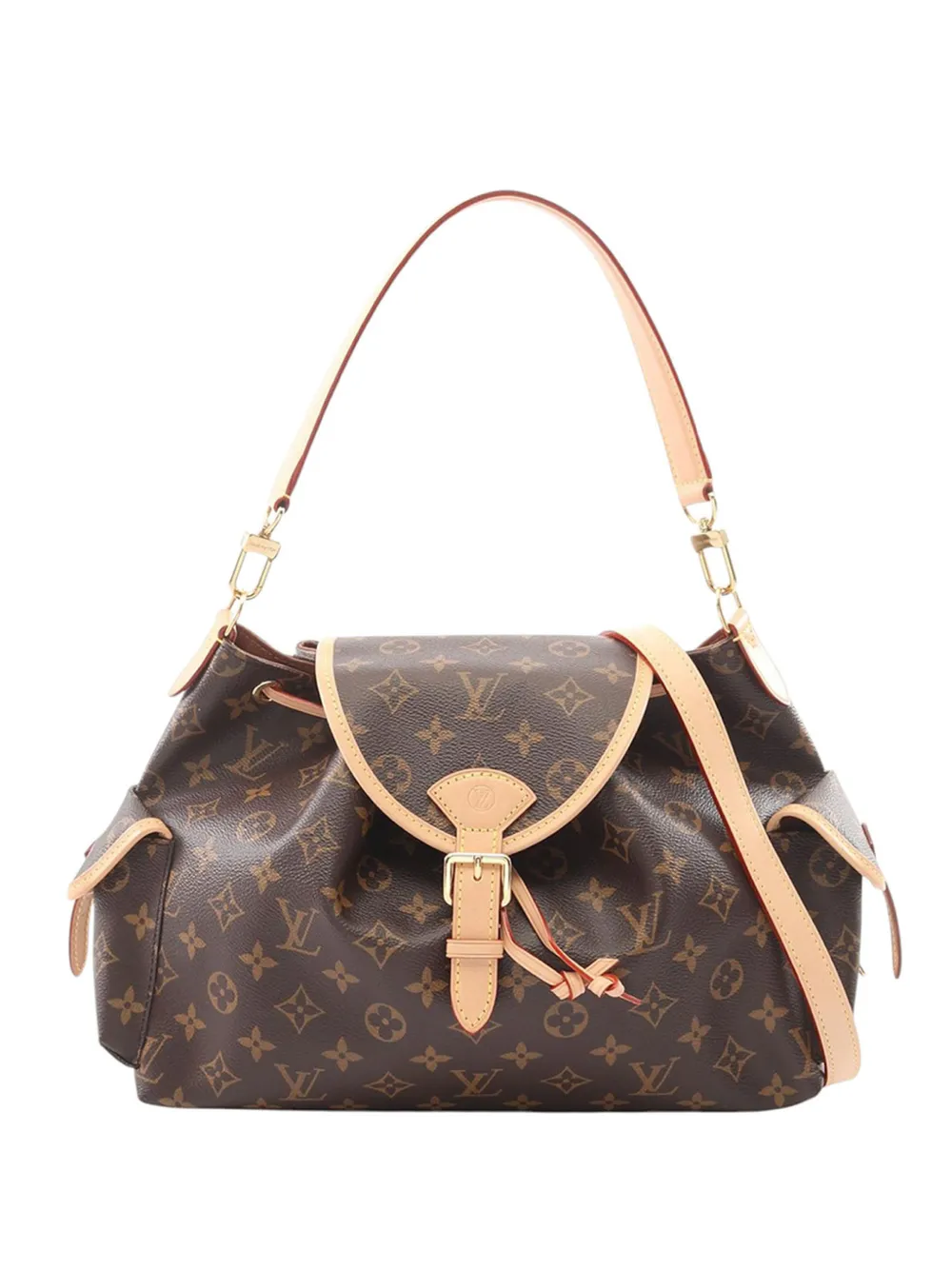Louis Vuitton Pre-Owned 2021-2026 Monogram Odyssey MM satchel - Marrone
