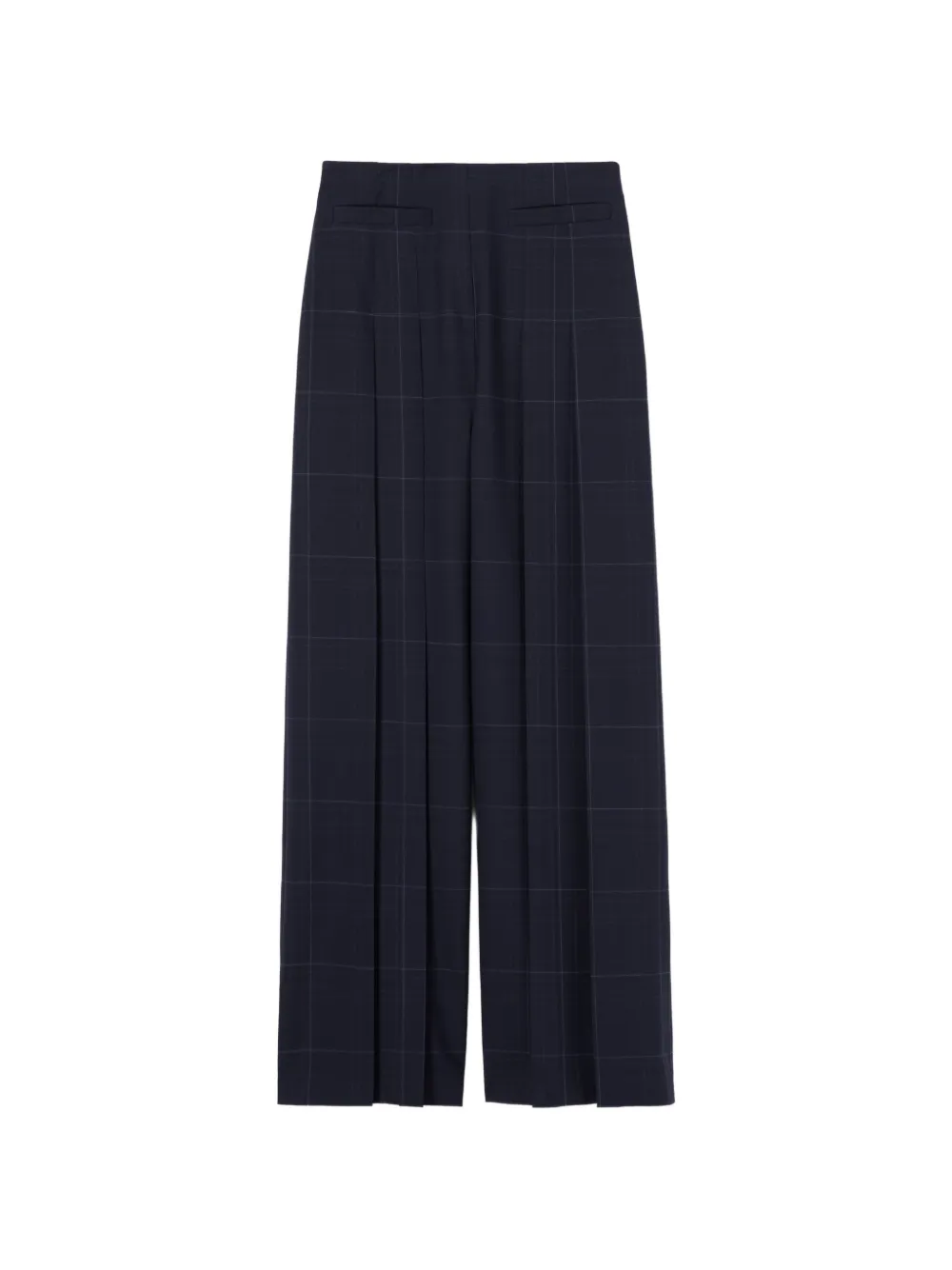 Claudie Pierlot Broek met wijde pijpen Blauw