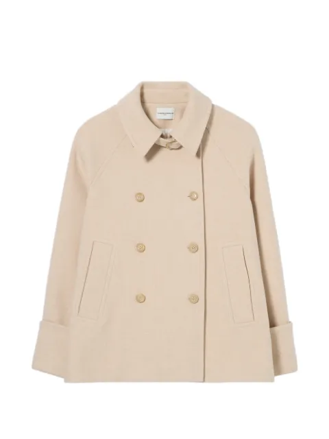 Claudie Pierlot Kurze Cabanjacke mit Hemdkragen
