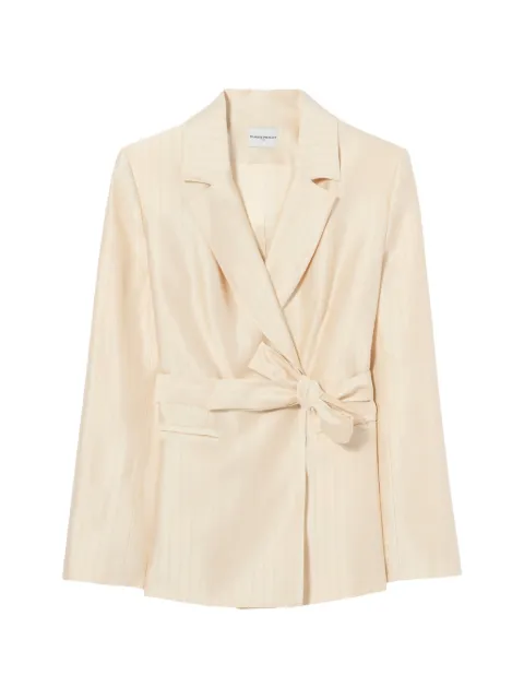 Claudie Pierlot striped belted blazer