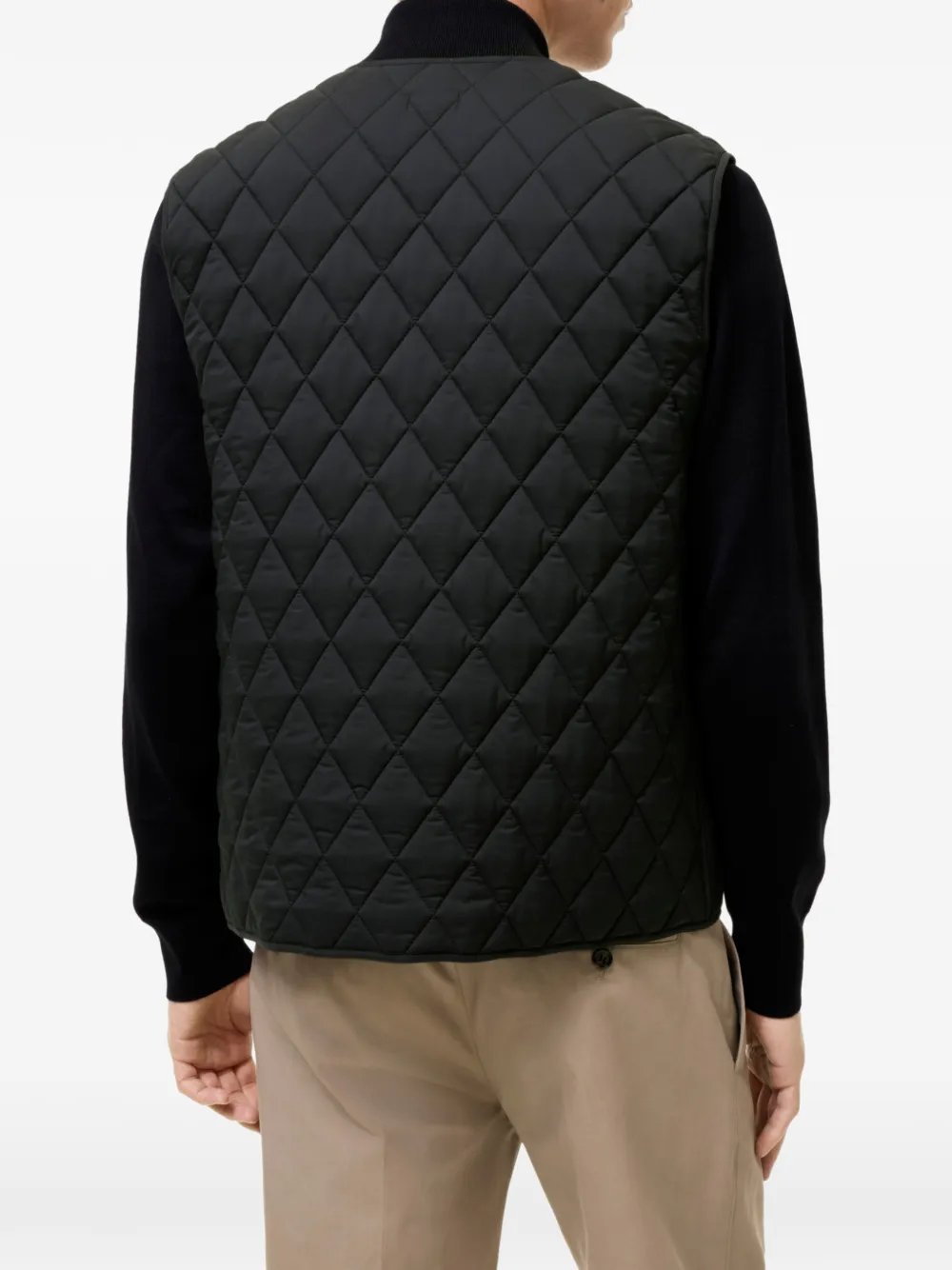 Burberry Gewatteerde nylon bodywarmer Groen