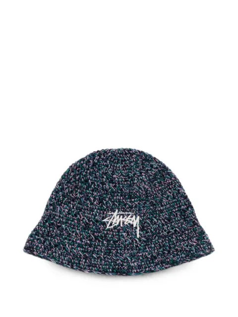 Stüssy Hemp Stock logo-embroidered bucket hat