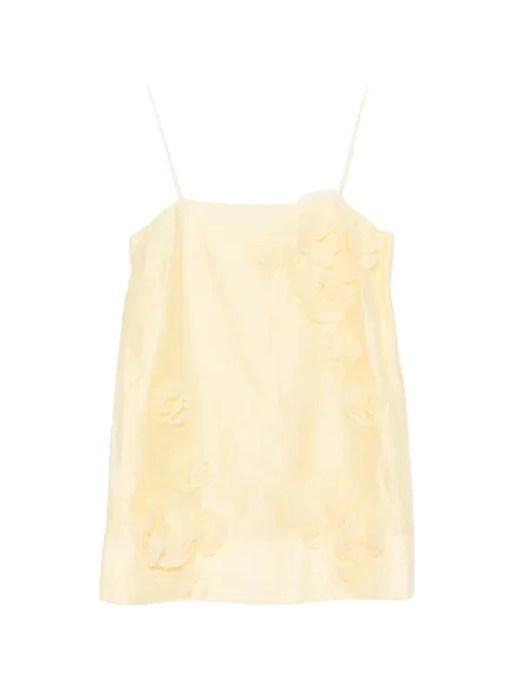 Aje Cloudscape floral-appliqué blouse