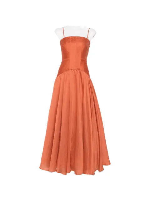 Aje vestido de fiesta plisado