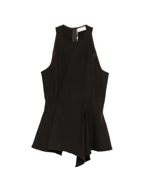 Magda Butrym asymmetric peplum blouse