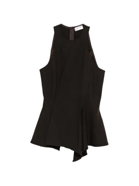 Magda Butrym asymmetric peplum blouse