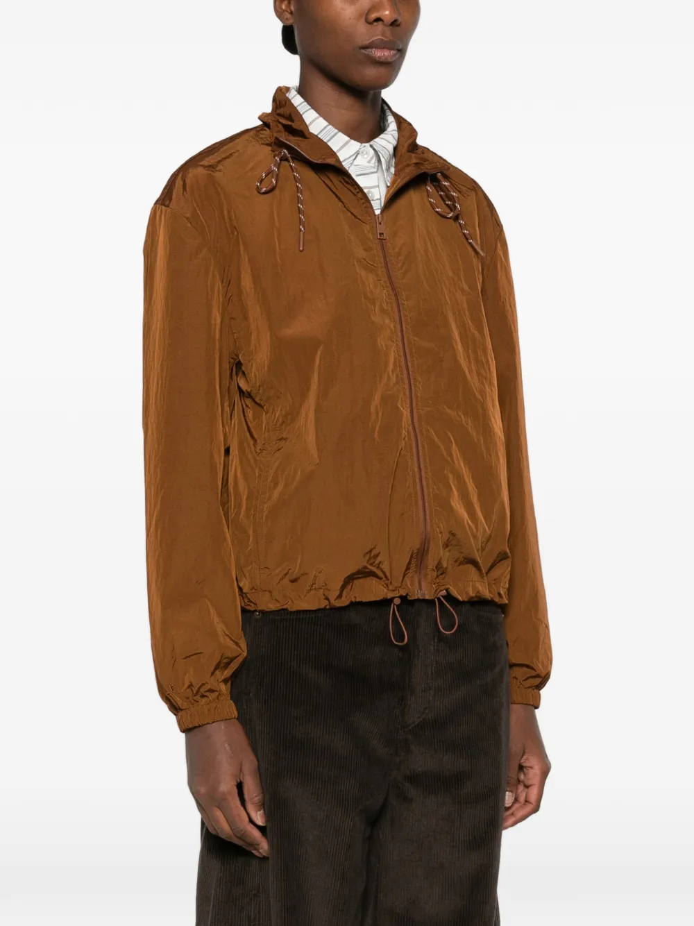 Soeur Jura trainingsjack met capuchon Bruin