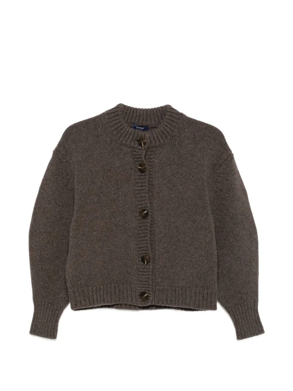 Soeur Leonard button-fastening cardigan - Marrone