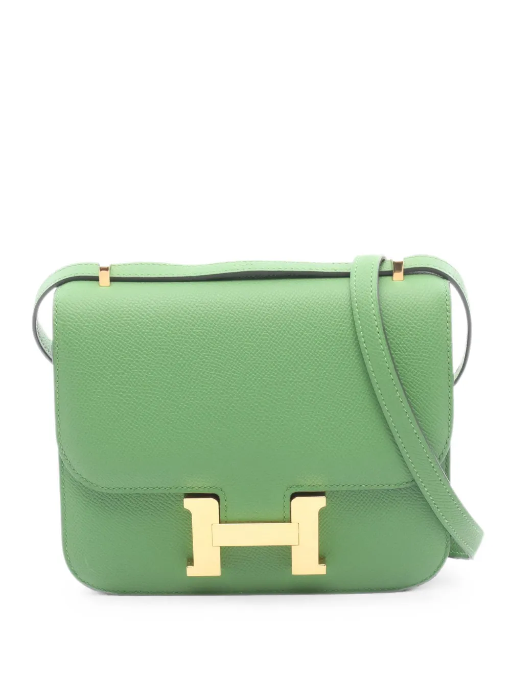 Hermès Pre-Owned 2023 mini Constance 3 shoulder bag - Verde