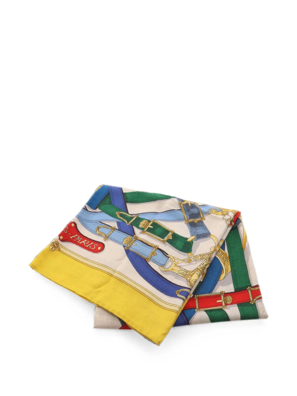Hermès Pre-Owned 2010s Cavalcadour Carréjean shawl - Toni neutri