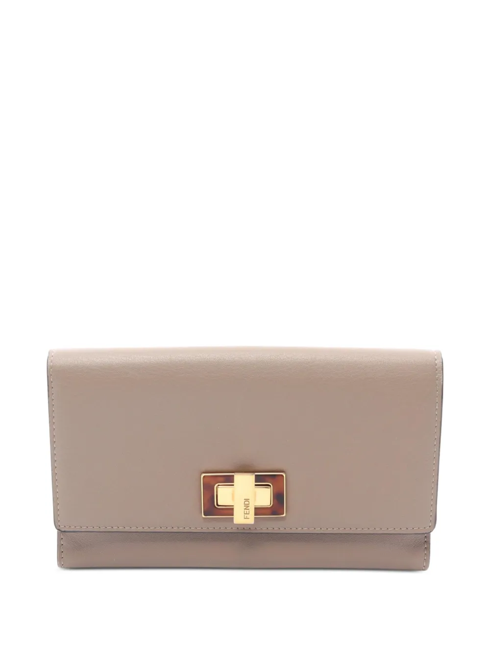 Fendi Pre-Owned 2010s Peekaboo Selleria wallet - Grigio