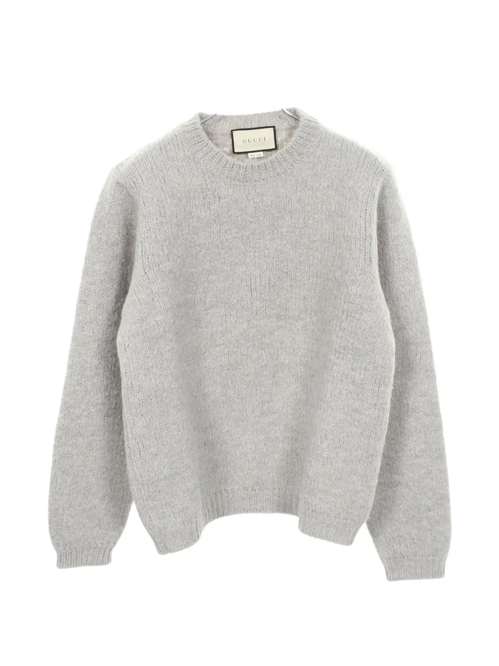 Gucci Pre-Owned 2000s GG embroidered sweater - Grigio