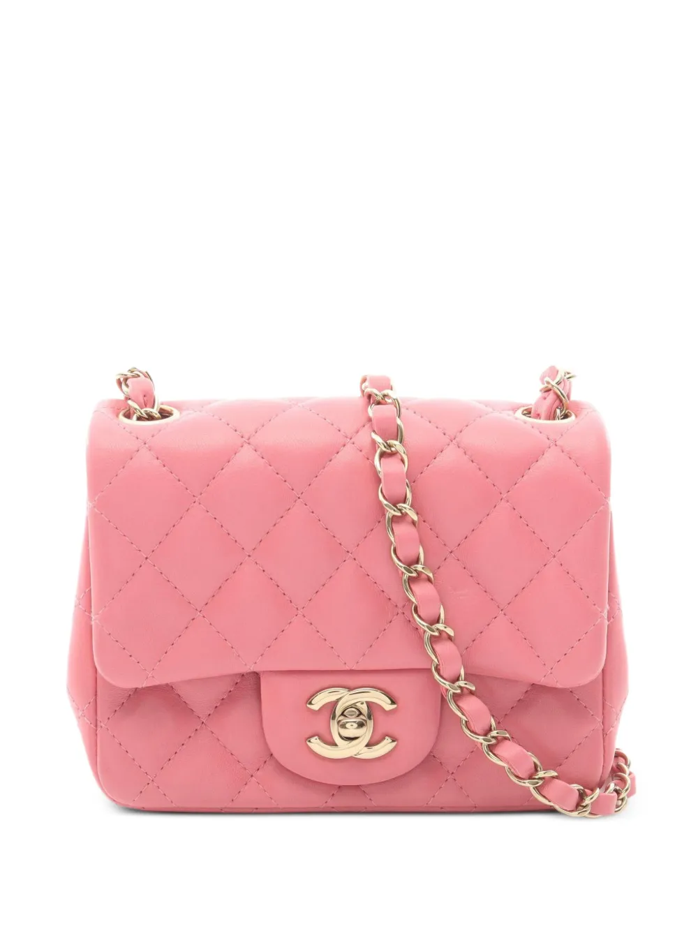 CHANEL Pre-Owned Matelasse shoulder bag - Rosa