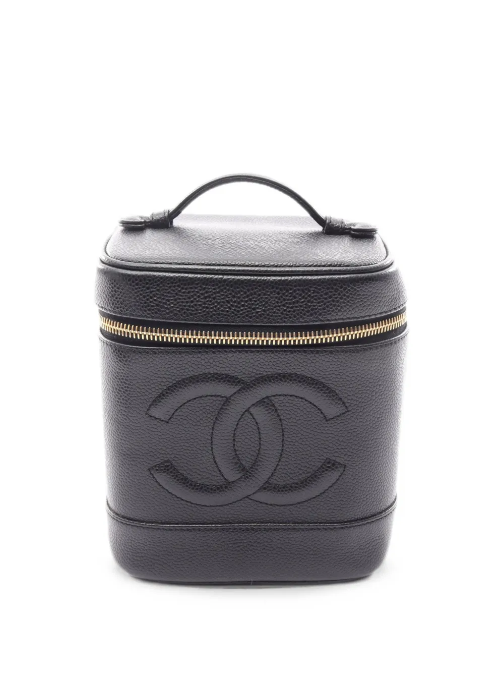 CHANEL Pre-Owned 2000-2002 CC vanity bag - Nero