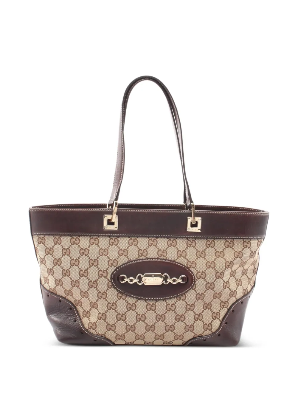 Gucci Pre-Owned 2000s GG canvas tote bag - Toni neutri