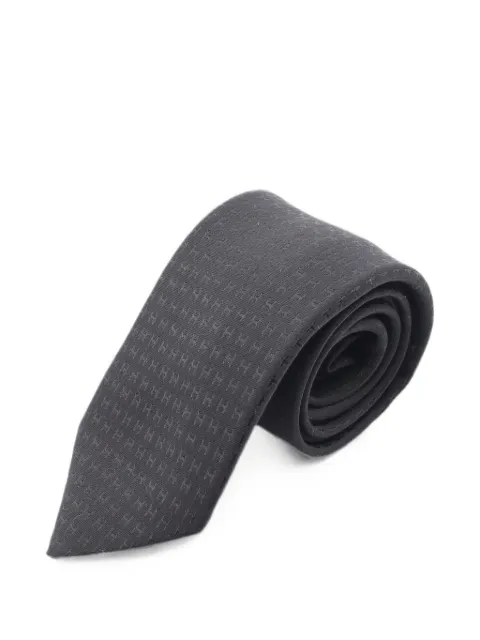 Hermès Pre-Owned 2020s H silk tie