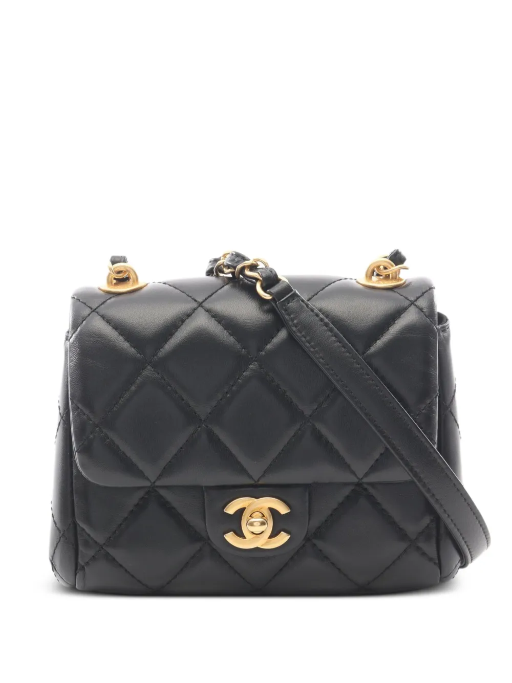 CHANEL Pre-Owned small Matelassé flap shoulder bag - Nero