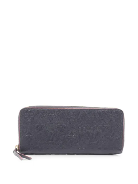 Louis Vuitton Pre-Owned cartera Clemence de piel Empreinte con monograma