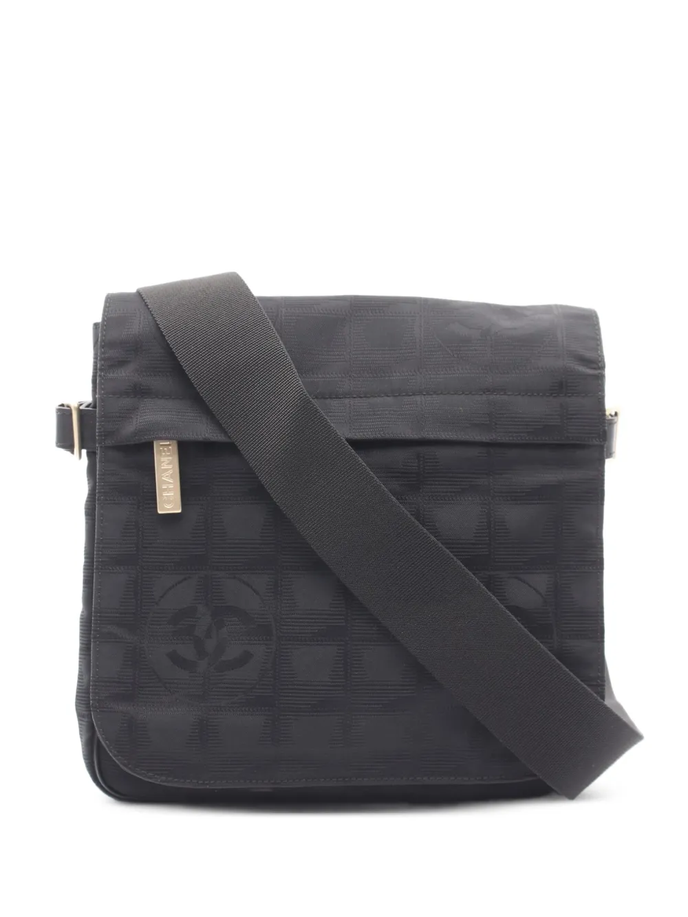CHANEL Pre-Owned 2005-2006 New Travel Line shoulder bag - Nero