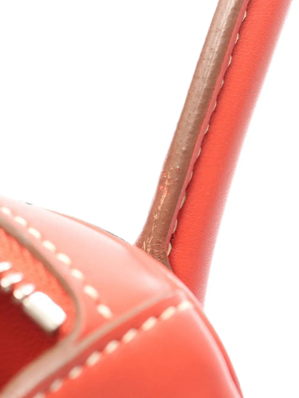 Hermès Pre-owned 2014 Lindy 30 Shoulder Bag in Orange, view 4