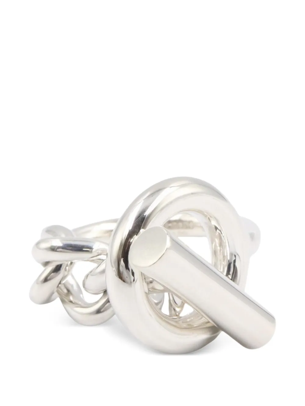 Hermès Pre-Owned 2010s Croisette ring - Silber