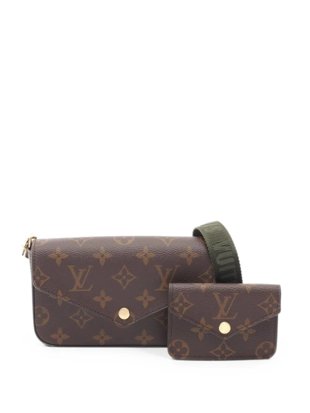 Louis Vuitton Pre-Owned Felicie Monogram cross body bag - Marrone