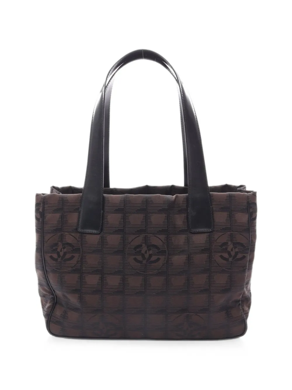 CHANEL Pre-Owned 2004-2005 PM New Travel Line tote bag - Marrone
