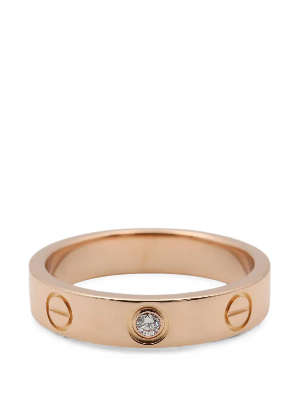 Cartier 2010s mini Love diamond ring - Rosa