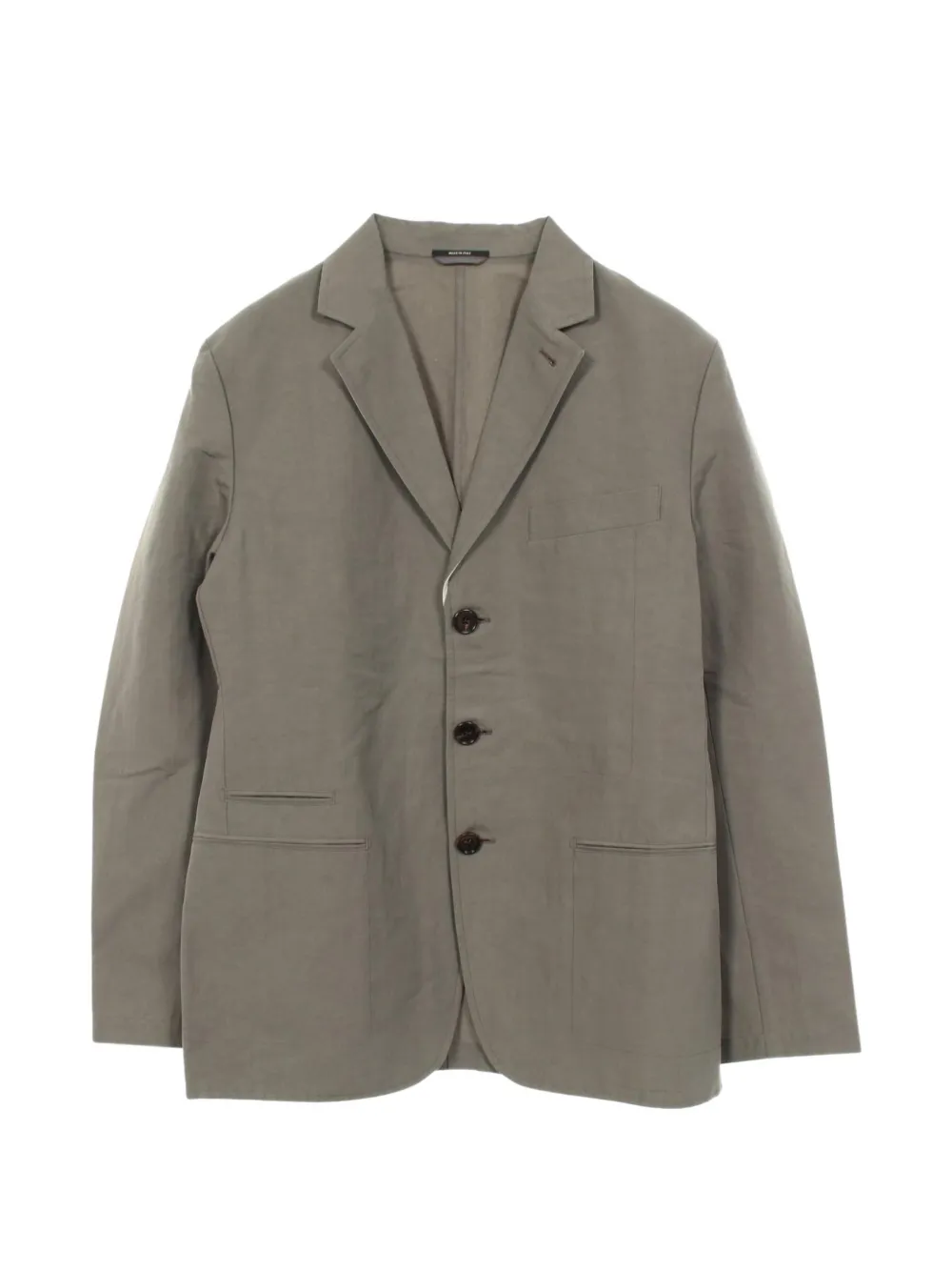 Hermès Pre-Owned 2010s notched-lapels tailored blazer - Grigio