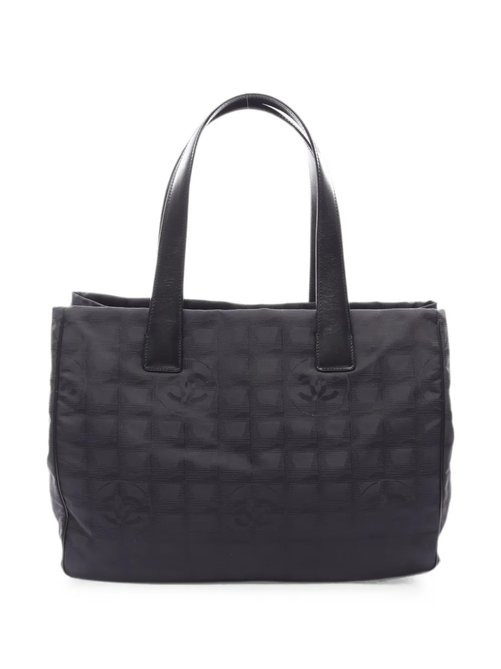 CHANEL Pre-Owned 2003-2004 New Travel Line MM tote bag - Nero