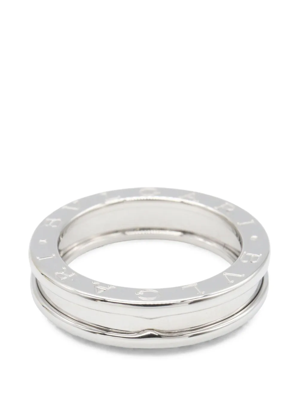 Bvlgari Pre-Owned 2010s B-zero1 ring - Argento