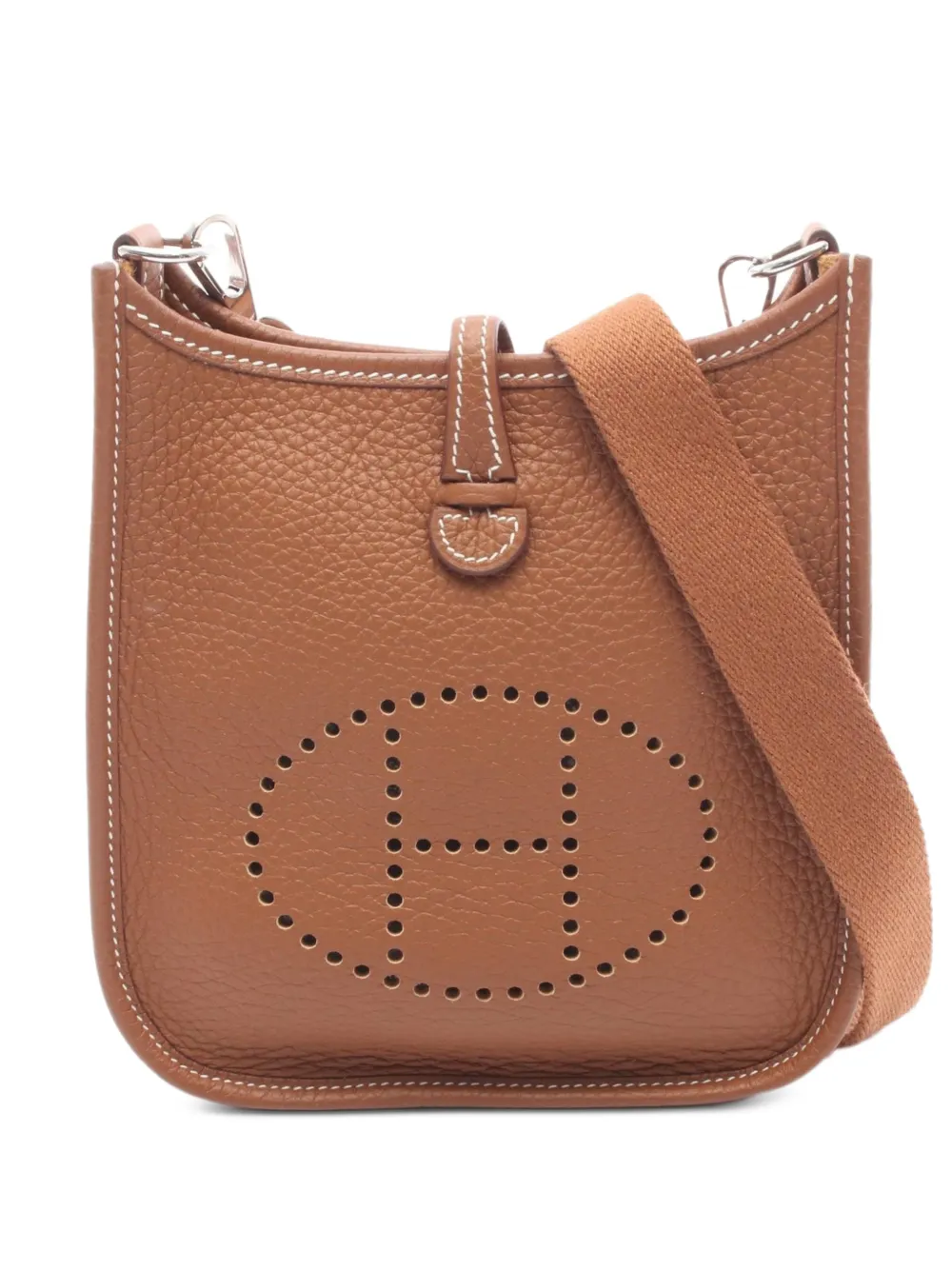 Hermès Pre-Owned 2022 Evelyn TPM shoulder bag - Marrone
