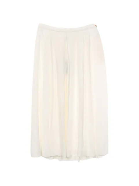 Louis Vuitton Pre-Owned 2020s pleated midi skirt