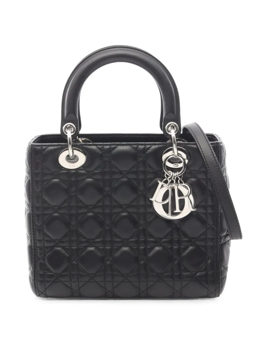 Christian Dior Pre-Owned 2000s Lady Dior handbag - Black