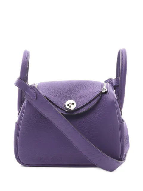 Hermès Pre-Owned mini Lindy Taurillon Clemence tote bag