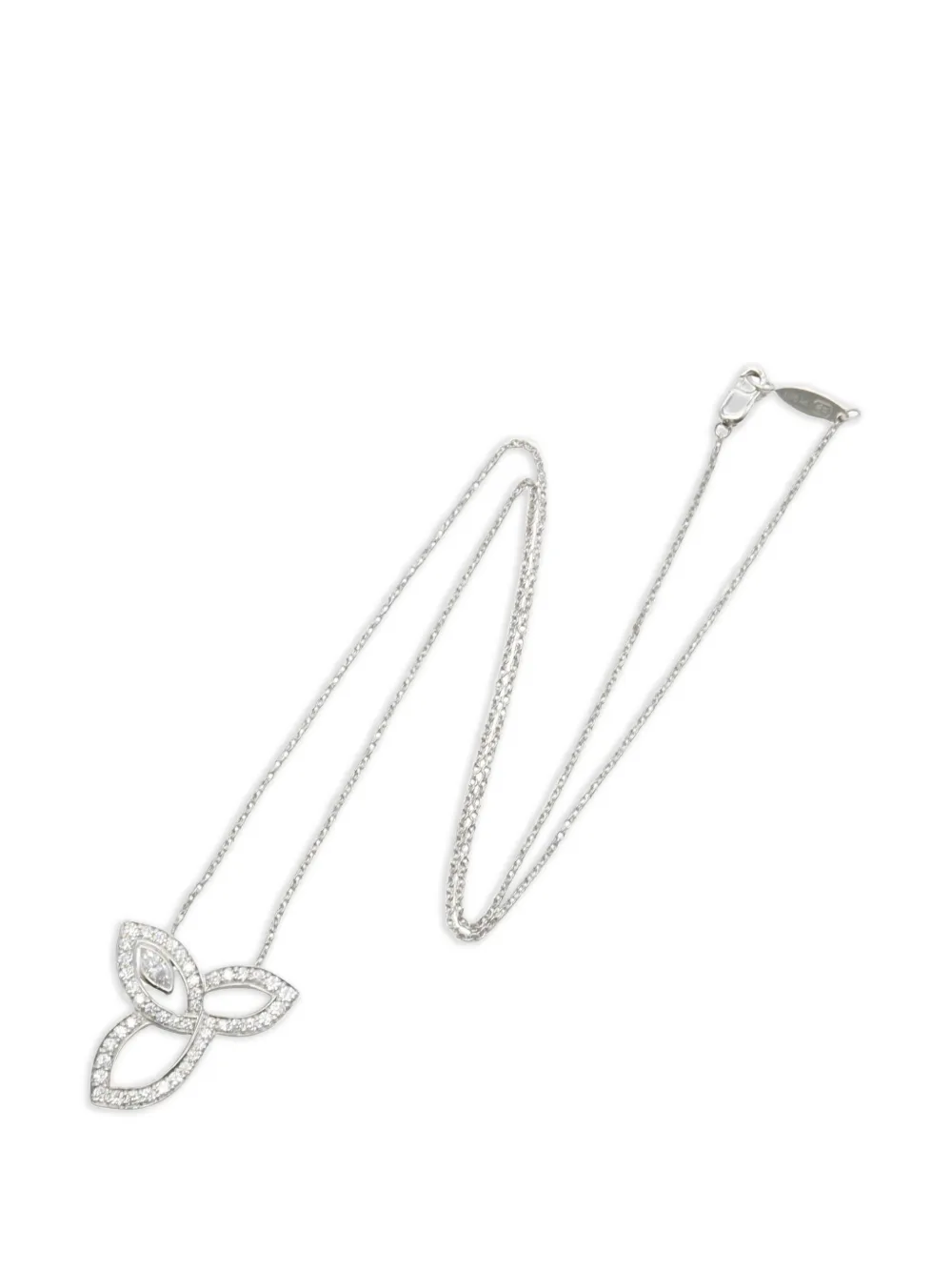 Harry Winston Collana Lily Cluster con diamanti anni 2010 - Argento