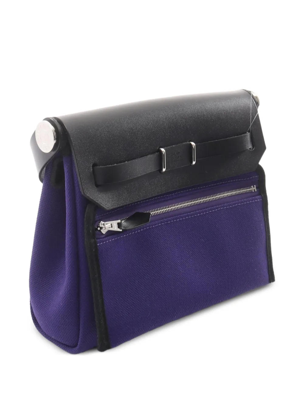 Hermès Pre-Owned 2026 kleine Herbag schoudertas met rits Paars