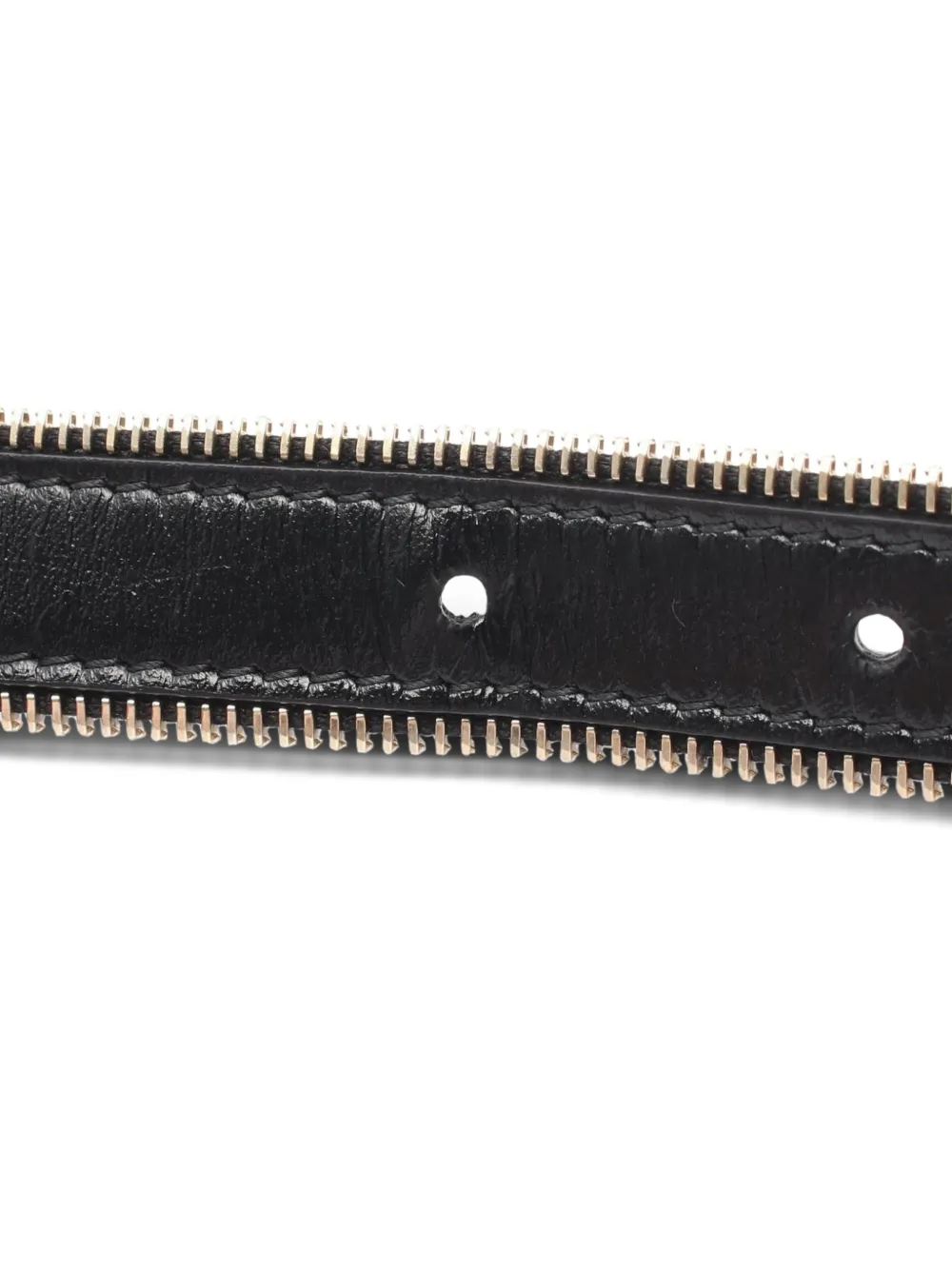 Chanel Pre-owned 1986-1988 Coco Mark Chain-link Belt in Black, view 5