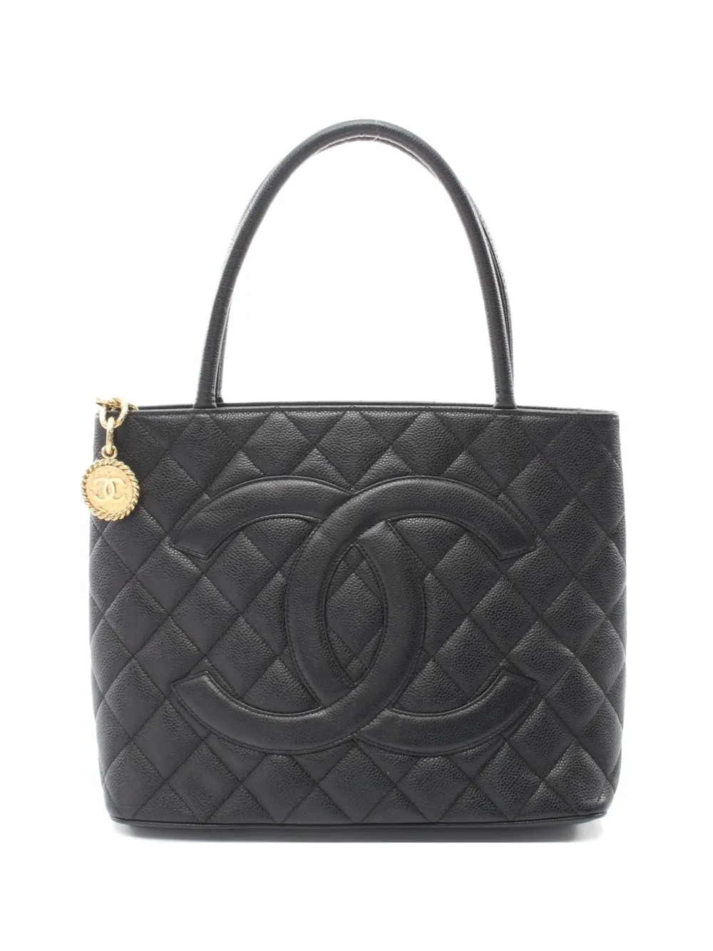 CHANEL Pre-Owned 2006-2008 Reissue Caviar tote bag - Nero