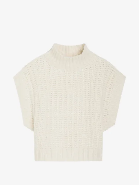 Skiim cashmere high-neck cropped sweater