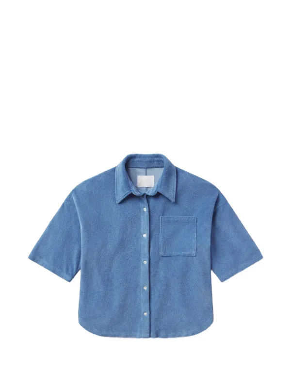 Citizens of Humanity Francis Short-sleeve Shirt in Blue