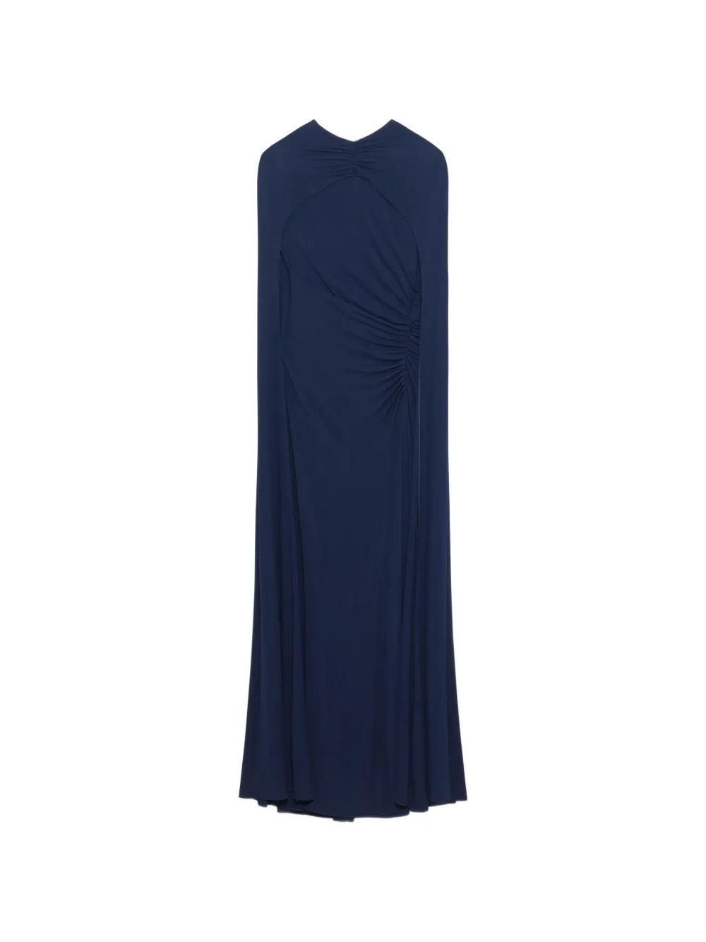 Simkhai ruched cape gown - Blu