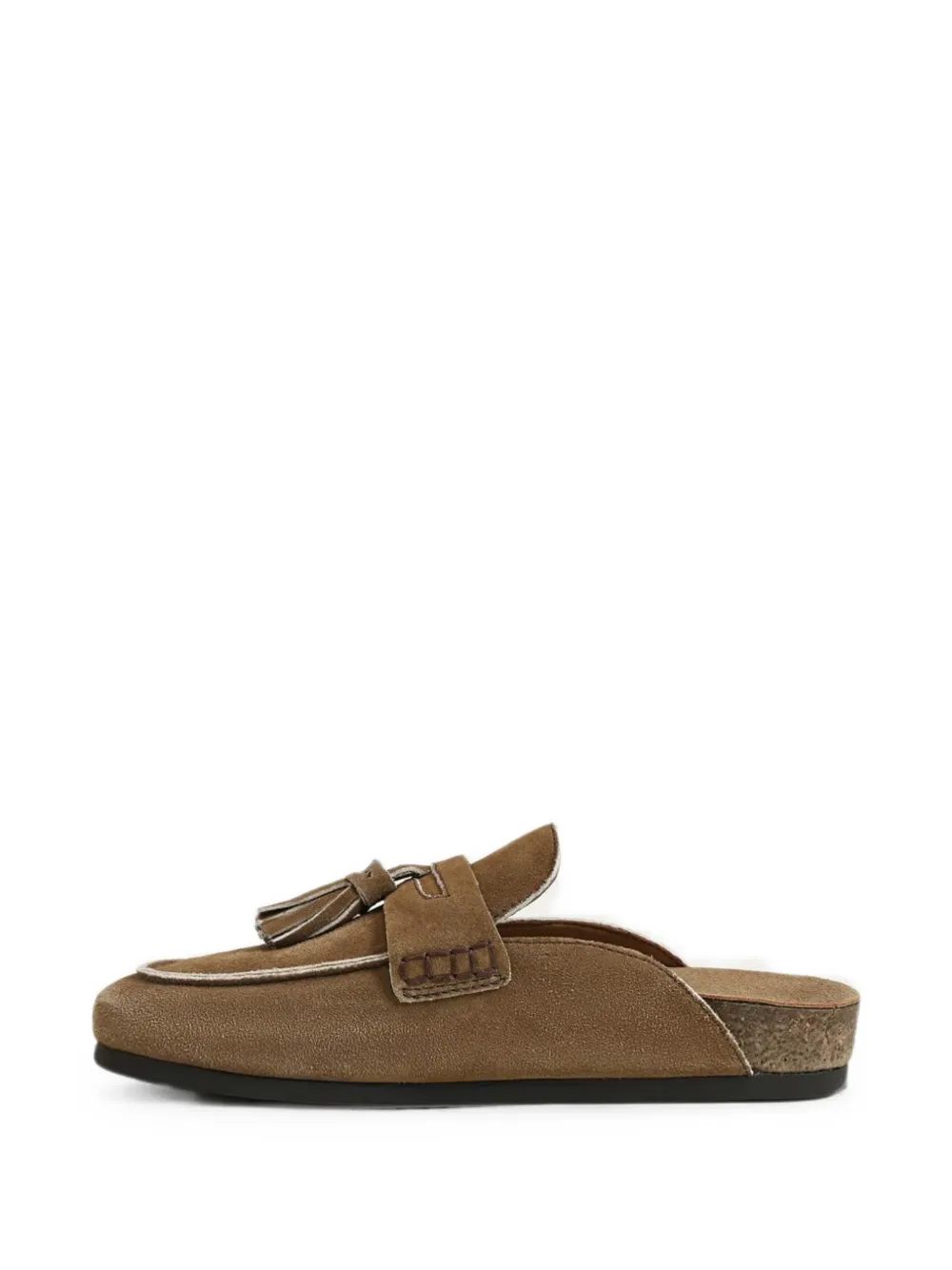 Sam Edelman Astrid tassel-detail mules Bruin