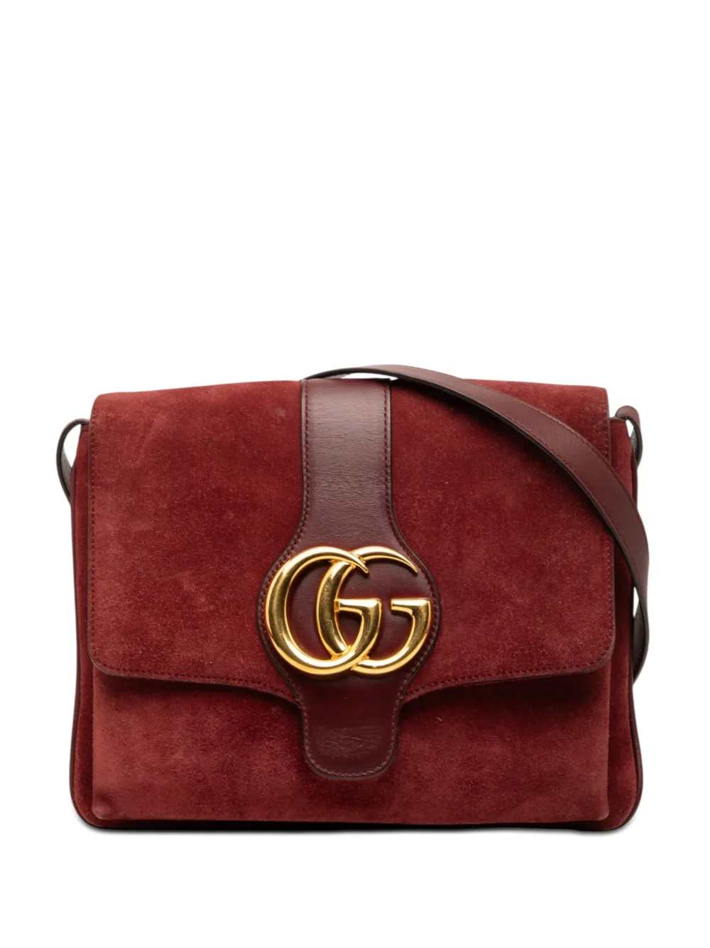 Gucci Pre-Owned Borsa a tracolla Arli media in pelle scamosciata 2000-2015 - Rosso